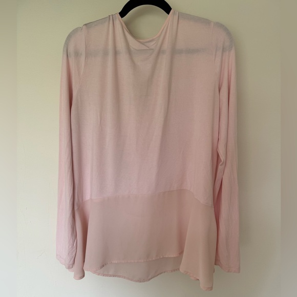Tristan Pink Tie-Front Blouse - Picture 5 of 8